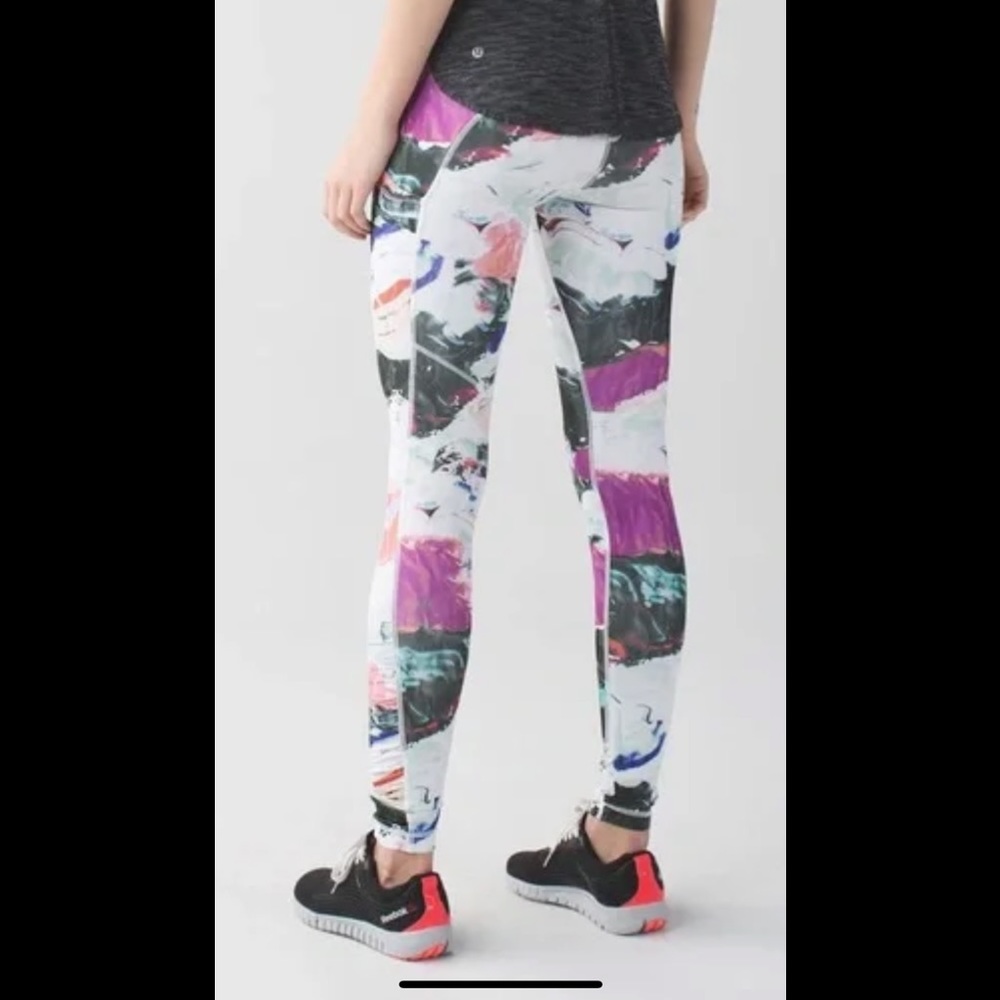 Lululemon Speed Tight Pigment Wave Leggings